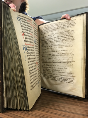 Parchment book (Orval abbey collection, Luxembourg national library) Parchment book (Orval abbey collection, Luxembourg national library)